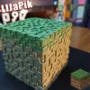 Minecraft Fűblokk Persely Doboz