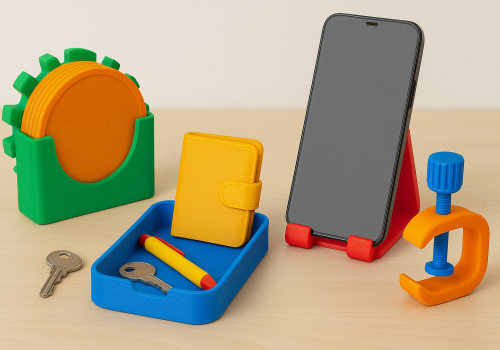 3D nyomtatott praktikus kiegészítők – a mindennapok megmentői