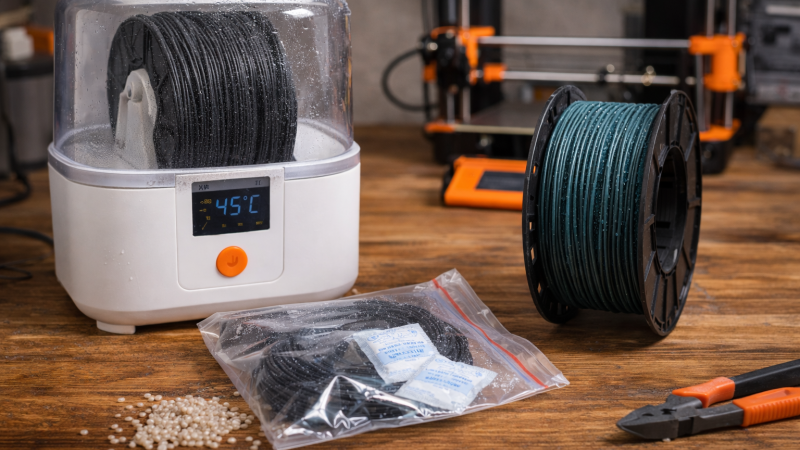 Filament szárítás – a láthatatlan hiba, ami mindent elront