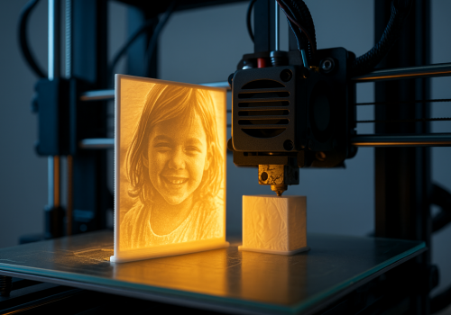 Litofán nyomtatás – Fényből születő 3D művészet