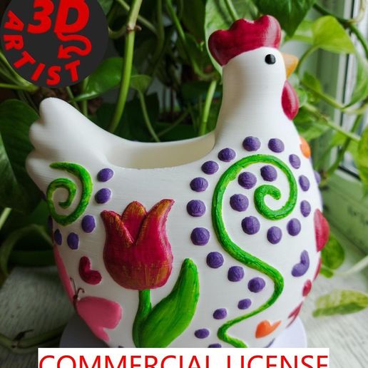 Tyúk Alakú Váza