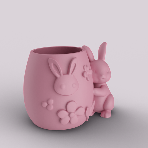 Húsvéti Nyuszi Szervező és Virágtartó