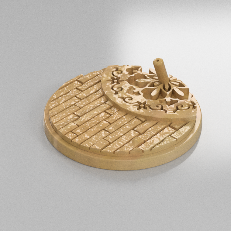 3D Nyomtatott Füstölőtartó