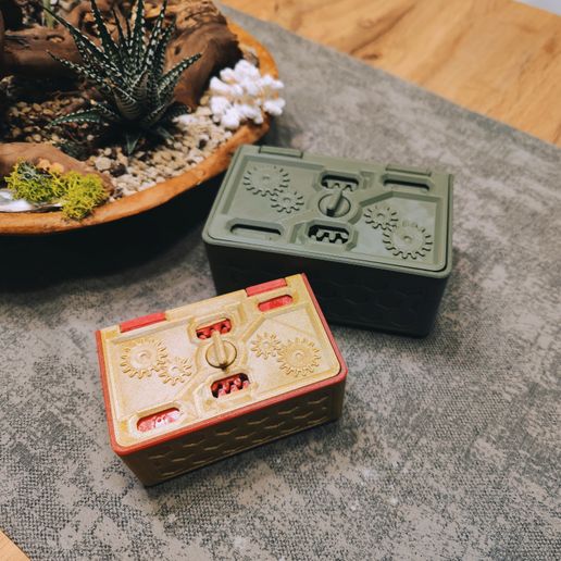 Nyomtatható Fogaskerék Doboz