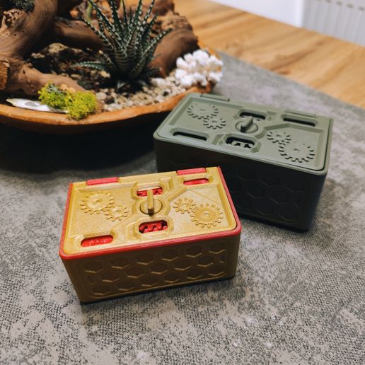 Nyomtatható Fogaskerék Doboz