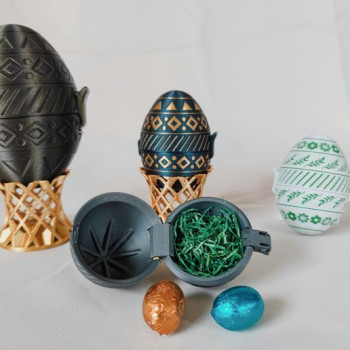 Húsvéti Tojás 3D Nyomtatott Dekoráció