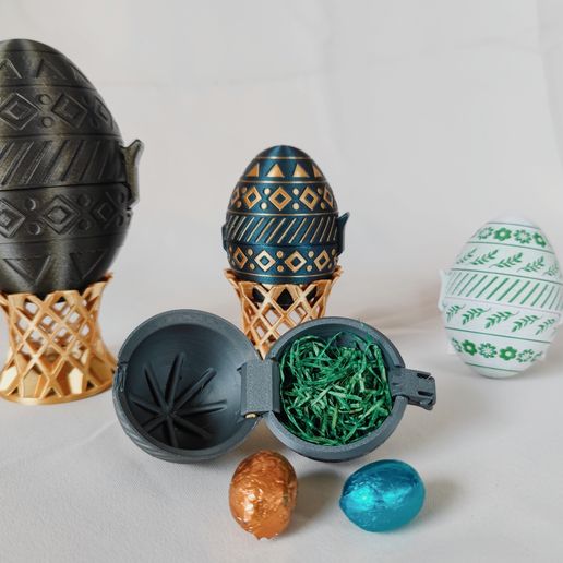 Húsvéti Tojás 3D Nyomtatott Dekoráció