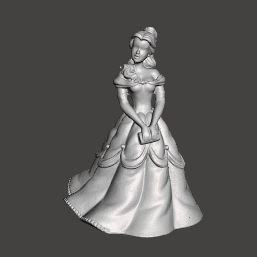 Disney Szépség és a Szörnyeteg 3D Nyomtatott Figura