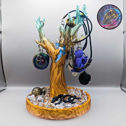 Ékszertartó Fa és Kulcstartó Állvány