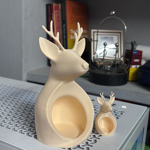 LumiDeer – Elegáns Rénszarvas Teamécsestartó