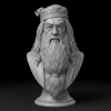 Albus Dumbledore – Bölcs Igazgató 3D Nyomtatható Mellszobor