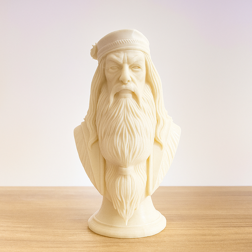 Albus Dumbledore – Bölcs Igazgató 3D Nyomtatható Mellszobor