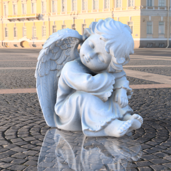 Angyalszobor 3D Nyomtatott Dekoráció