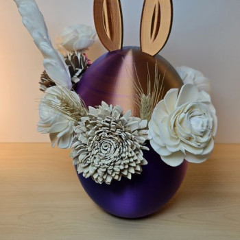 Nyuszi Tojás Virágtartó