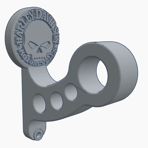 Motoros sisaktartó falra - Retro logóval