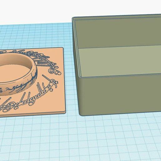 Uralkodó Gyűrű 3D Nyomtatott Modell