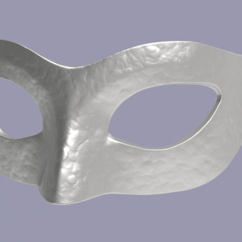 Karneváli maszk 3D nyomtatott modell