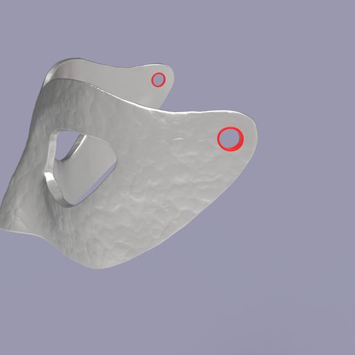 Karneváli maszk 3D nyomtatott modell