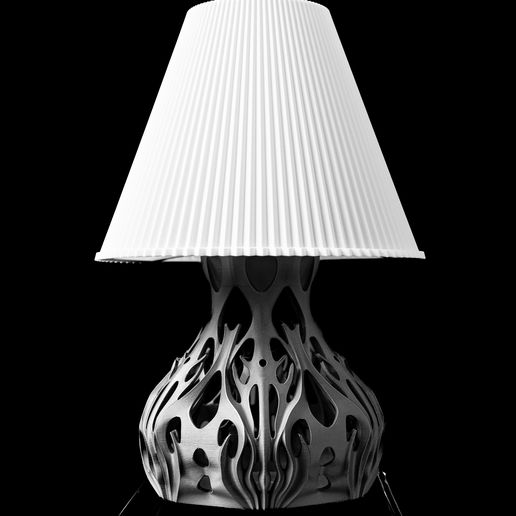 Flutter Asztali Lámpa 02 - Modern Machine