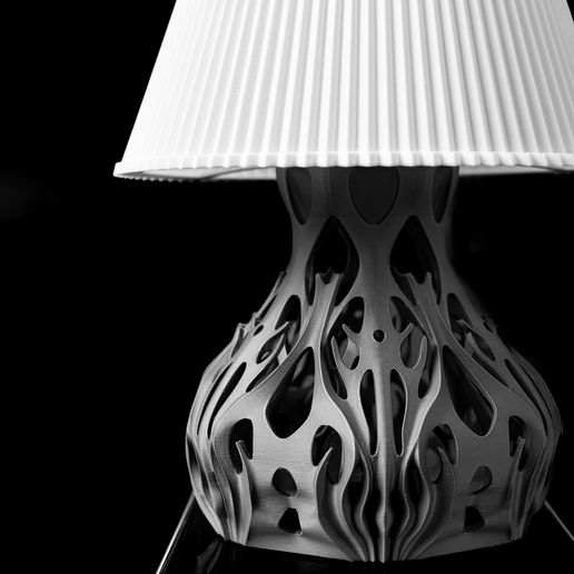 Flutter Asztali Lámpa 02 - Modern Machine