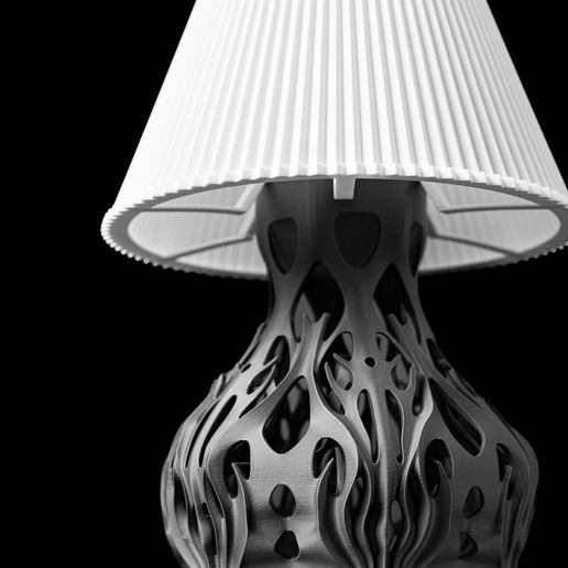 Flutter Asztali Lámpa 02 - Modern Machine