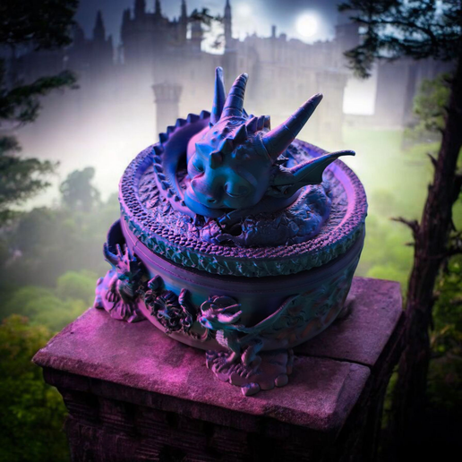 Festett Sárkánydoboz