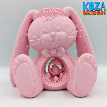 Húsvéti Nyuszi Támogatás Nélküli 3D Nyomtatásban