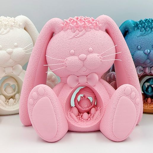 Húsvéti Nyuszi Támogatás Nélküli 3D Nyomtatásban