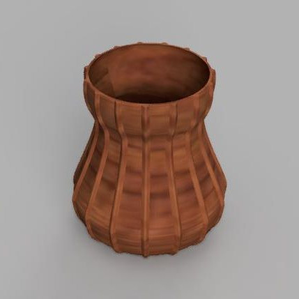 3D nyomtatott virágcserép