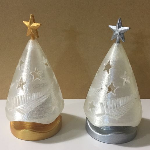 Modern stílusú karácsonyfa