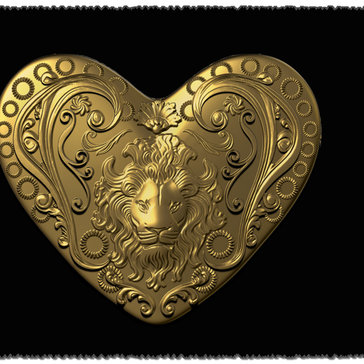 Valentin-napi Díszes Szív Alakú Ajándékdoboz