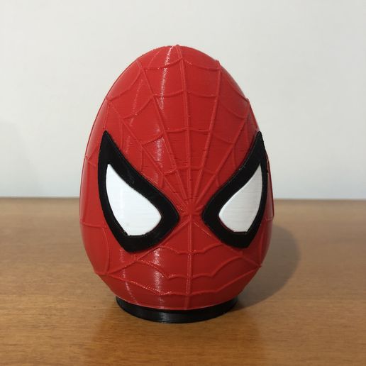 Pókember Húsvéti Tojás 3D Dekoráció