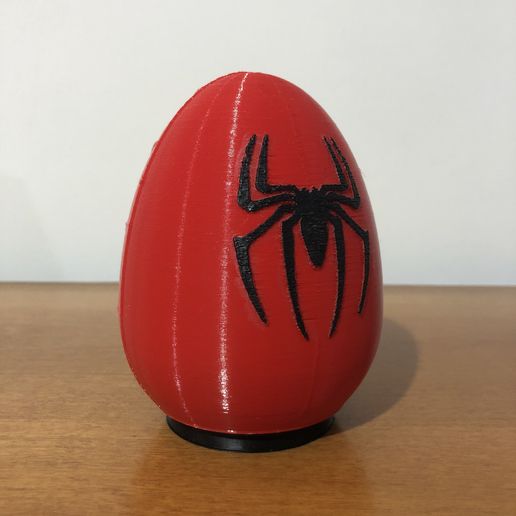 Pókember Húsvéti Tojás 3D Dekoráció