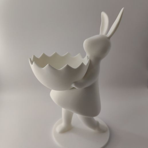 Minimalista Húsvéti Nyuszi Tál Csokitojásokhoz