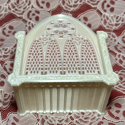 Gótikus Katedrális Ékszerdoboz