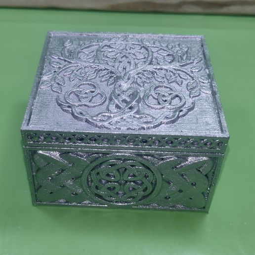 Celtic Fa Ékszerdoboz