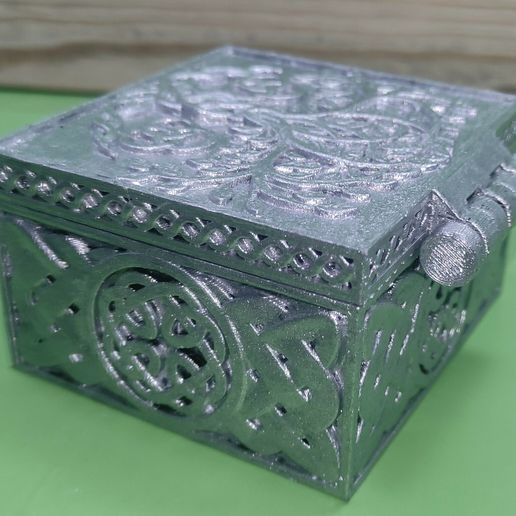 Celtic Fa Ékszerdoboz