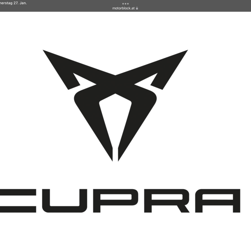 Cupra Logó 3D Nyomtatott Modell