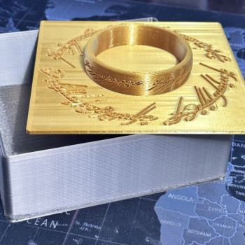 Uralkodó Gyűrű 3D Nyomtatott Modell