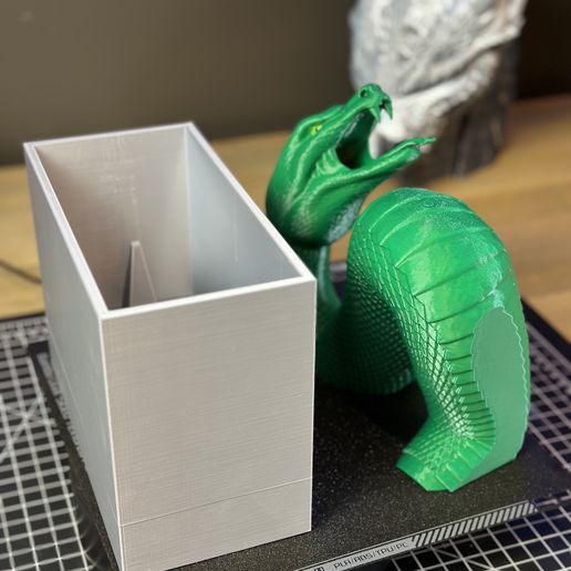 Kígyózó Slytherin Könyvsarok Dekoráció