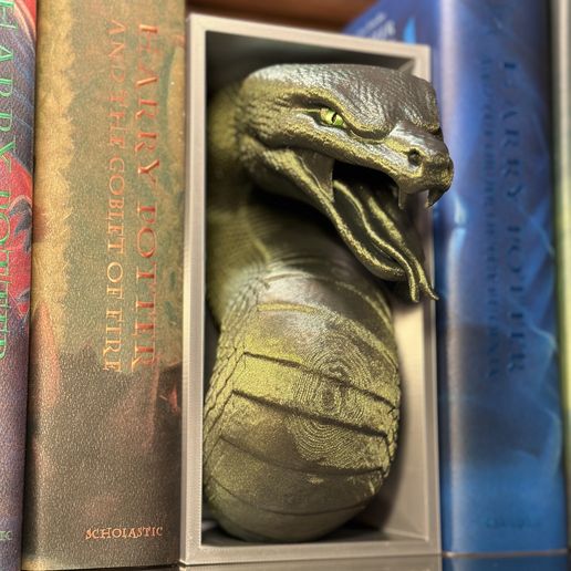 Kígyózó Slytherin Könyvsarok Dekoráció