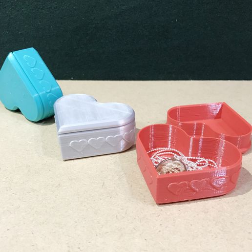 Szív Alakú Ékszerdoboz