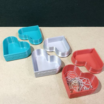 Szív Alakú Ékszerdoboz