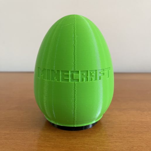 Minecraft Húsvéti Tojás 3D Nyomtatott Ajándék