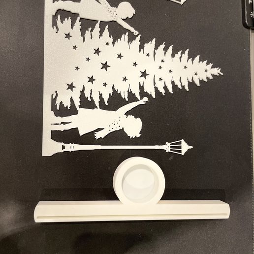 Téli Csodaország Gyertyatartó