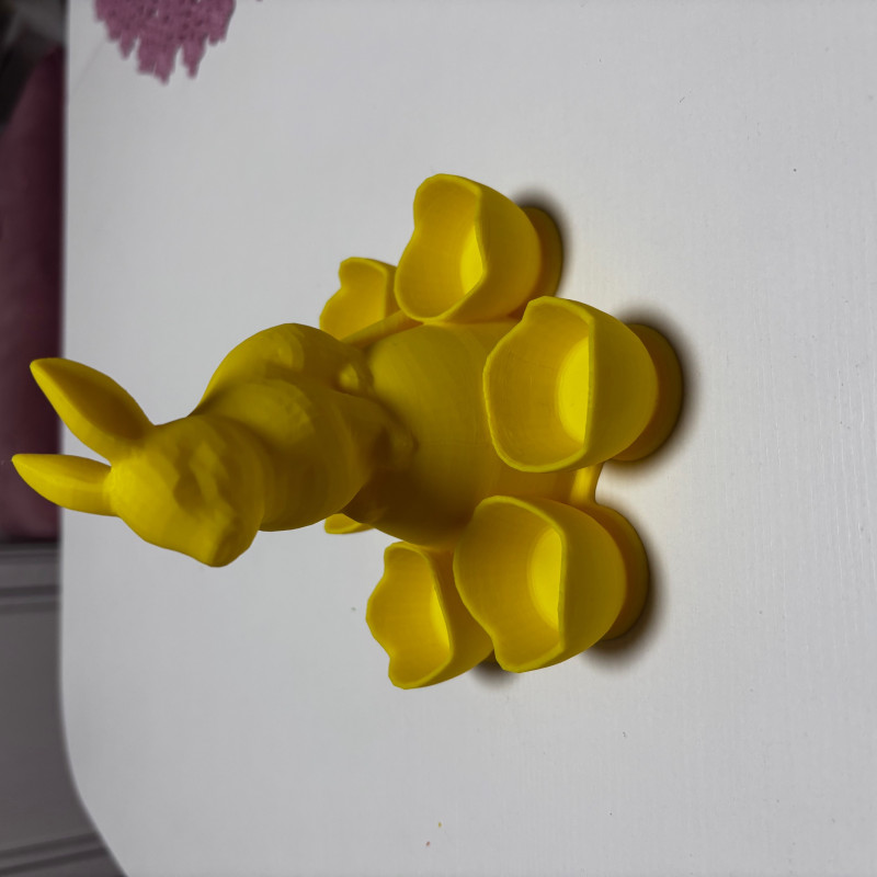 Húsvéti nyuszi tojástartó