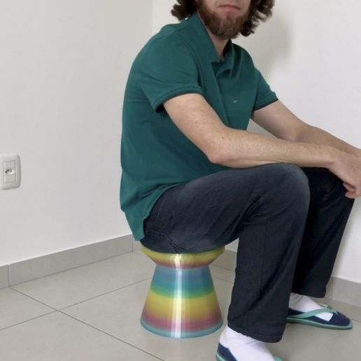 3D Nyomtatott Design Szék