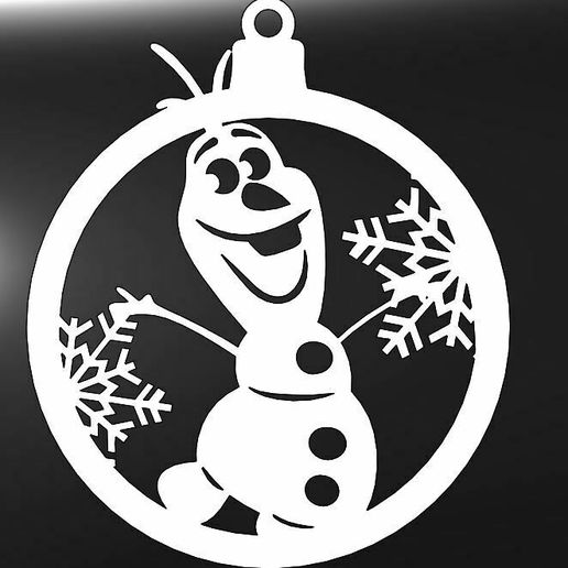 Olaf karácsonyi fali dekoráció