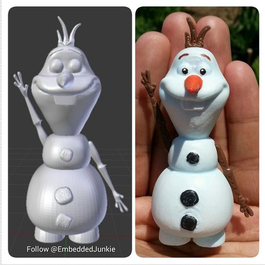 Disney Jégvarázs Olaf figura