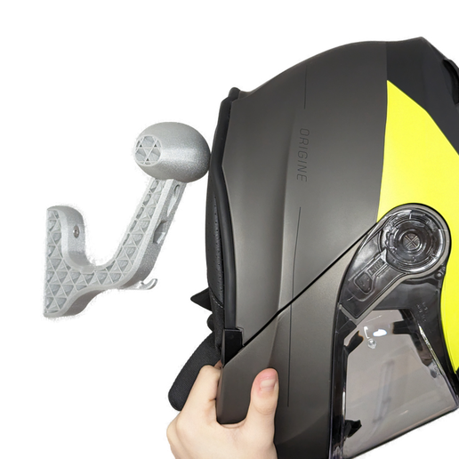 Fali bukósisak tartó konzol